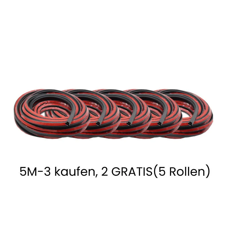 🚗🧷 Geräuschreduzierendes Staubdichtungsband für Autos – 45% Rabatt! 🚘✨ Langlebig, einfach anzubringen, für mehr Fahrkomfort und Ruhe. 🔝 Jetzt nachrüsten & sparen!