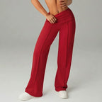 👖✨ Damen Unifarbene Weite Straight-Leg-Hose – Komfort pur 💯👗 Bequem durch den Alltag, perfekt fürs Büro & Freizeit. Jetzt 49% sichern! ⏰
