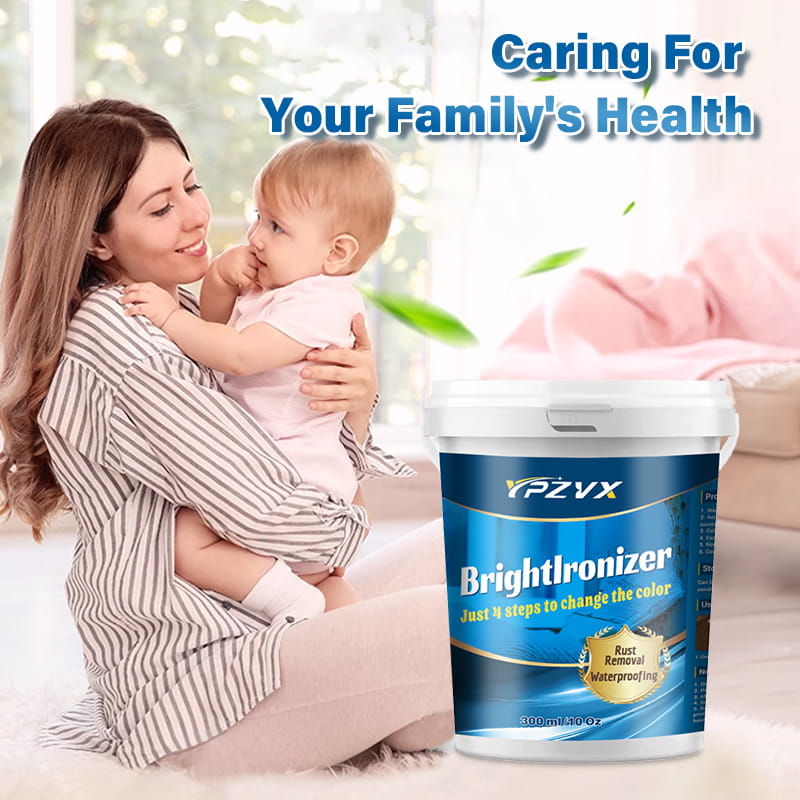 🔥🔧 Bright Ironizer Rostschutzmittel 💧⚙️ wasserfester Rostentferner für Metallfarben – verwandelt Rost in Schutzschicht, ideal für Fahrzeuge & Maschinen, langanhaltende Wirkung