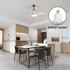 💡 LIMITED-TIME 50% RABATT! ✨ 2-IN-1 Deckenventilator & Licht – Tragbar, Fernbedienung