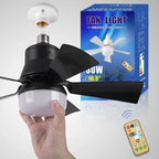 💡 LIMITED-TIME 50% RABATT! ✨ 2-IN-1 Deckenventilator & Licht – Tragbar, Fernbedienung
