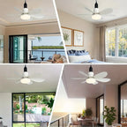 💡 LIMITED-TIME 50% RABATT! ✨ 2-IN-1 Deckenventilator & Licht – Tragbar, Fernbedienung