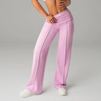 💗LETZTER TAG DES AUSVERKAUFS 50 % RABATT⚡50.000+ VERKAUFT💕Einfarbige, locker sitzende Damenhose mit geradem Bein