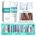 💆‍♀️ KAUFEN 3 ERHALTEN 2! ✨ Seiden- und Keratin-Haarglättungscreme - Professionelle Frizz-Kontrolle mit Hitzeschutz für Geschmeidiges & Glänzendes Haar bis zu 48H 🌟🧖‍♀️