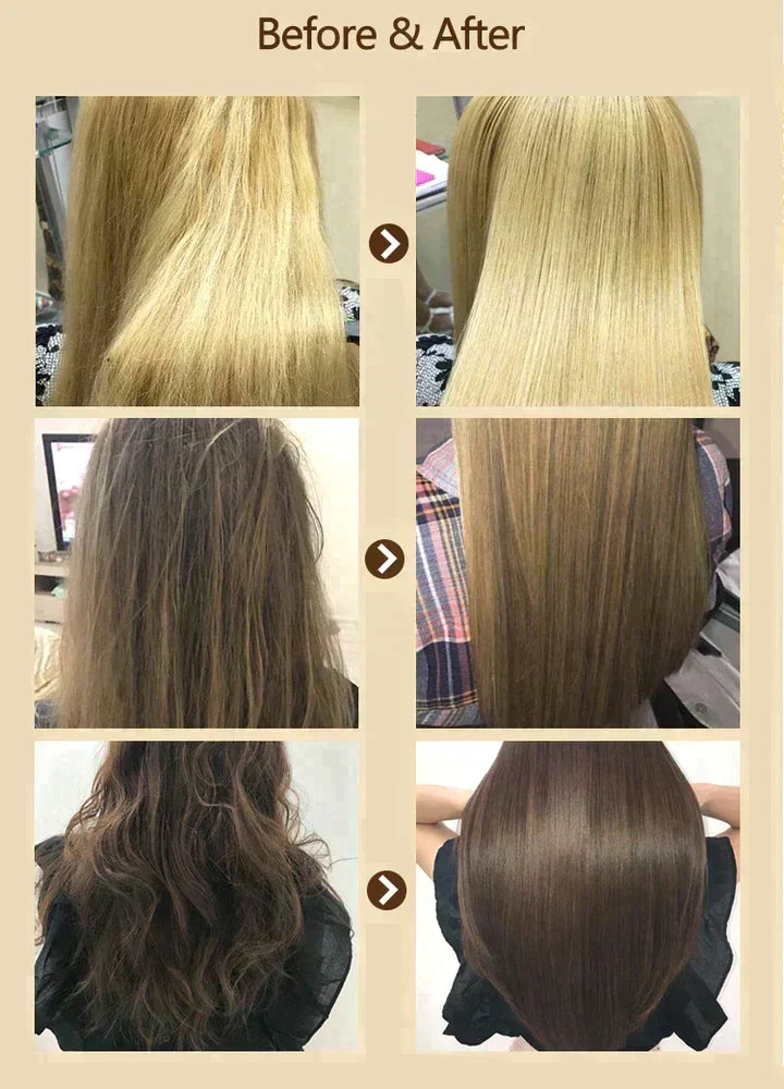 💆‍♀️ KAUFEN 3 ERHALTEN 2! ✨ Seiden- und Keratin-Haarglättungscreme - Professionelle Frizz-Kontrolle mit Hitzeschutz für Geschmeidiges & Glänzendes Haar bis zu 48H 🌟🧖‍♀️
