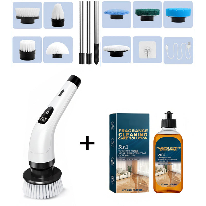 🔥🧼 9-in-1 Elektrobürste ⚡🧽 50.000+ verkauft – kraftvoll & schonend für Fliesen, Fugen, Bad & Küche – jetzt im Ausverkauf sichern