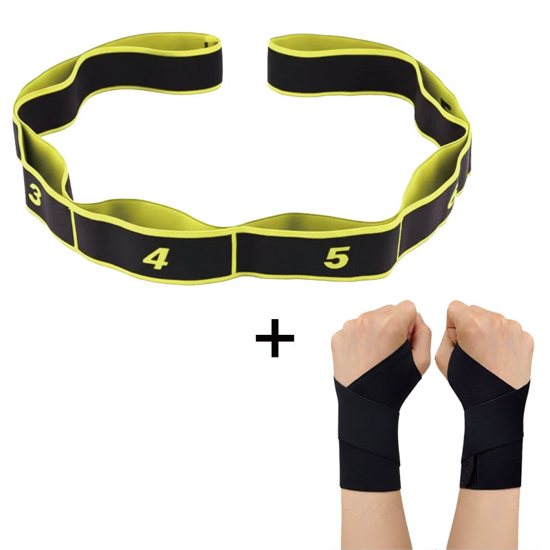 🧘💪 Fitness-Widerstandsband Premium – Perfekt für Dehnübungen & Yoga! 🌿♻️ Strapazierfähiges, umweltfreundliches Material für nachhaltige Trainingserfolge zu Hause.