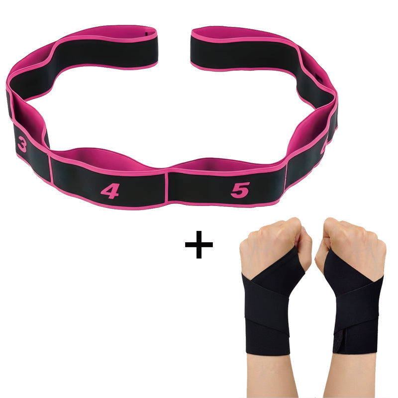 🧘💪 Fitness-Widerstandsband Premium – Perfekt für Dehnübungen & Yoga! 🌿♻️ Strapazierfähiges, umweltfreundliches Material für nachhaltige Trainingserfolge zu Hause.