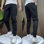 High Stretch Skinny Cargohose Mit Mehreren Taschen für Herren
