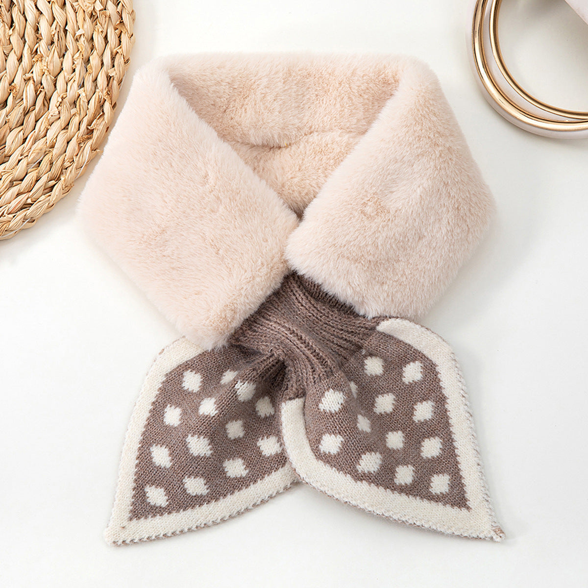 🧣🔥 Wärmender Plüschschal aus nachhaltiger Baumwolle – ultraweich, langlebig & perfekt für kalte Tage! ❄️✨