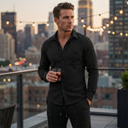 👕🧶Waffle-Set für Herren: Atmungsaktiv & extrem bequem 👖✨ für vielseitige Looks im Alltag – Nachhaltige Qualität, 50% reduziert!