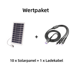 🌿☀️ 2W/5V Mini Solarpanel – flexibel, leicht & reisefreundlich ⚡🔋 für Camping, Outdoor & Notfall – einfach einstecken, sofort laden – 50% RABATT