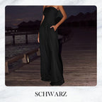 Ärmelloser Jumpsuit mit Taschen💝