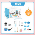 🎁🎁Das beste Geschenk für Kinder🍳🍳Echtes Kochspielzeug für Kinder – 22-teiliges Set