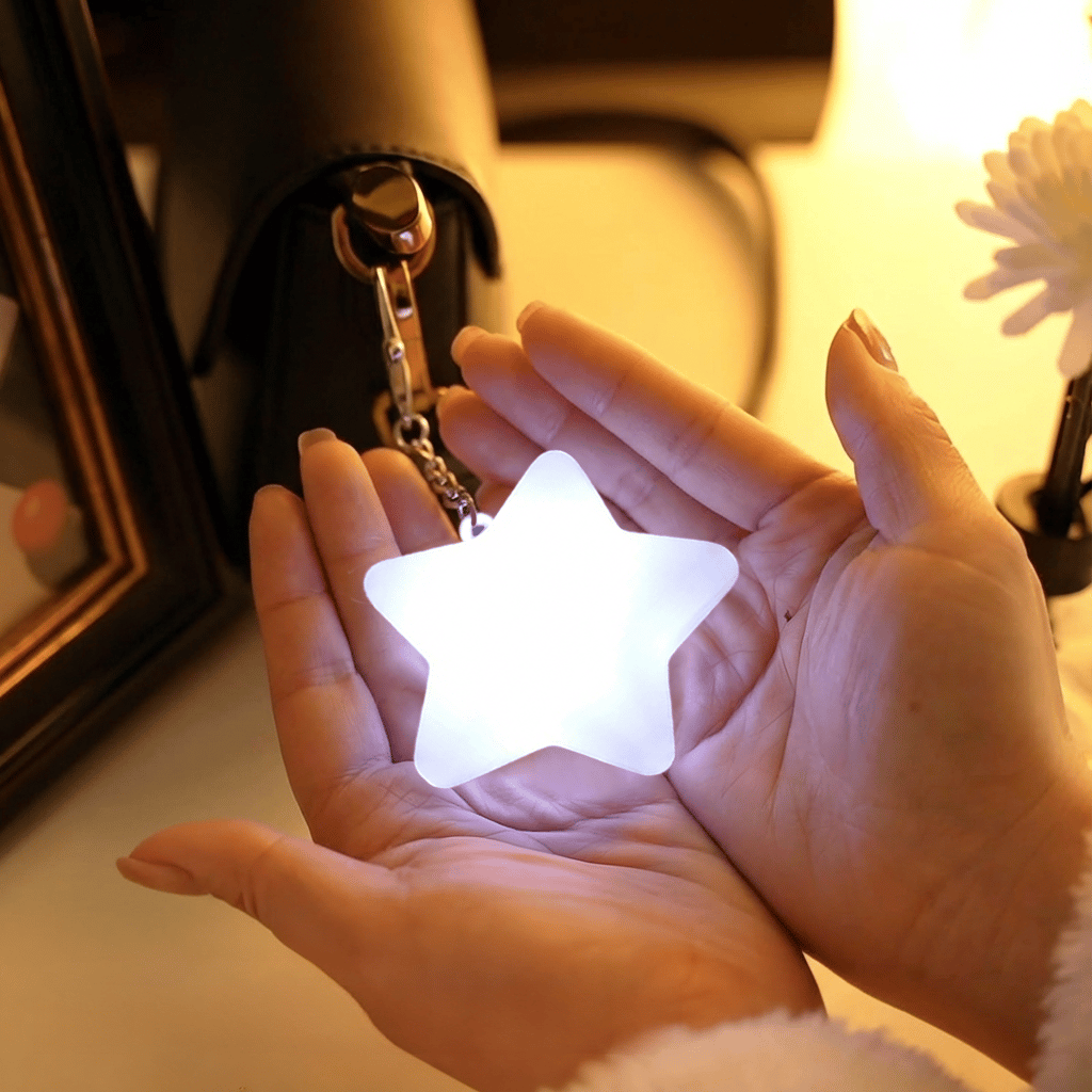 💗🌙 Berührungsempfindlicher USB-Aufladbarer LED-Anhänger – Perfekter Begleiter für Abenteuer & Gemütlichkeit! ✨🌟