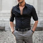 ✨️LETZTER TAG VERKAUF 50% RABATT✨️Klassischer vielseitiger Herrengürtel mit Automatikschnalle