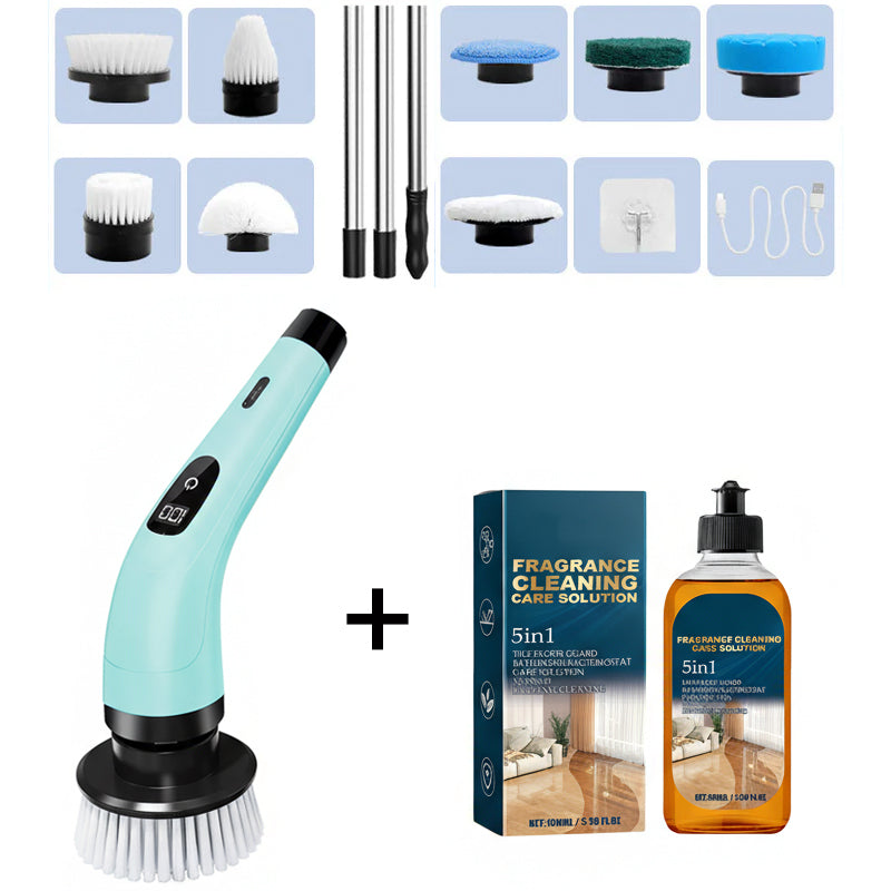 🔥🧼 9-in-1 Elektrobürste ⚡🧽 50.000+ verkauft – kraftvoll & schonend für Fliesen, Fugen, Bad & Küche – jetzt im Ausverkauf sichern