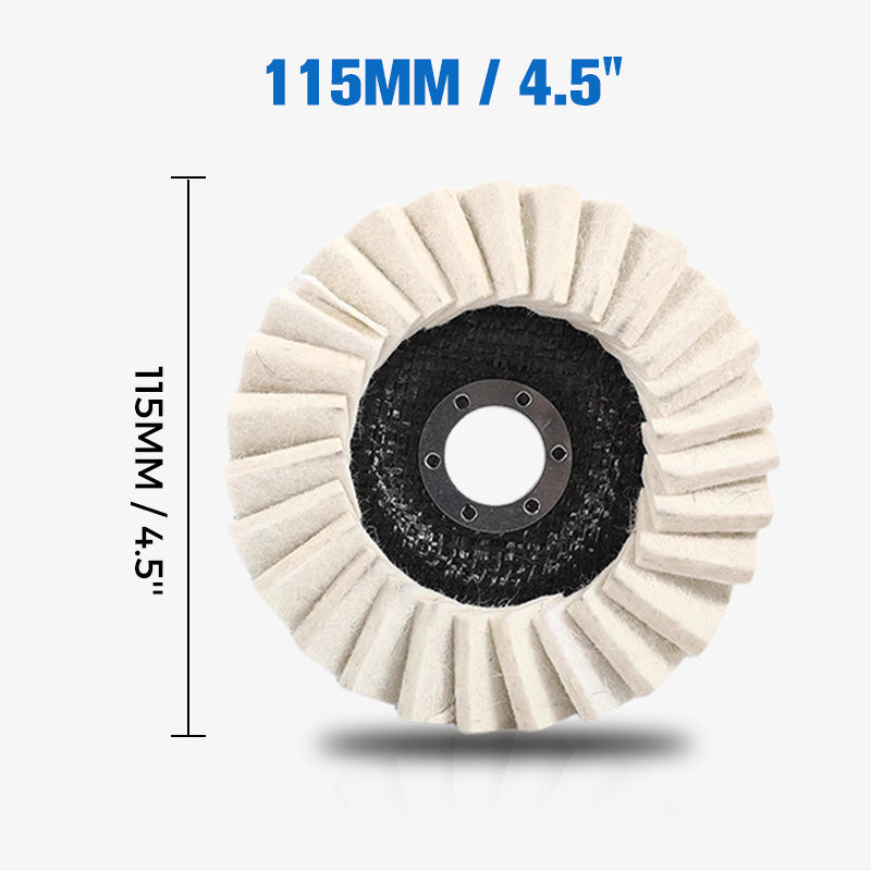 🧽✨ Wollpolierscheibe für Winkelschchleifer – Hochglanz-Spiegelfinish! 🚀⚡ Langlebig, vielseitig & ideal für Auto, Metall & Stein. Jetzt 53% Rabatt sichern! 🔧💯