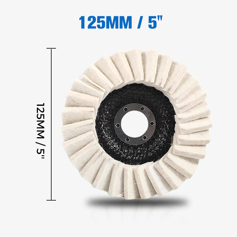 🧽✨ Wollpolierscheibe für Winkelschchleifer – Hochglanz-Spiegelfinish! 🚀⚡ Langlebig, vielseitig & ideal für Auto, Metall & Stein. Jetzt 53% Rabatt sichern! 🔧💯