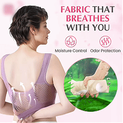 ✨1+1 gratis✨ Formender Baumwoll-BH ohne Knöpfe – atmungsaktiv, alltagstauglich & hautfreundlich