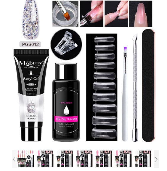 Poly Nail Gel für schnelle Nagelverlängerung