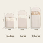 🔥2025 HEISS✨️Platzsparender hängender Kleidersack mit Selbstkompressionsreißverschluss