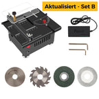 🔥🔥50 % Rabatt zum Muttertag🔥 🗜️Multifunktionale Präzisions-Mini-Tischkreissäge🔥