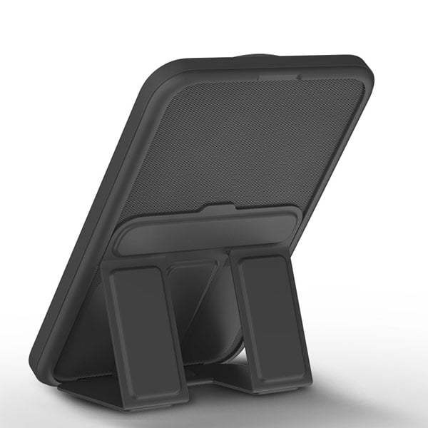 🔋📱 Magnetische Powerbank mit klappbarem Ständer: Schnellladung für 2 Geräte + AirPods, FOD-Sicherheit, perfekt für TV & Freisprechen 🎬💼 10.000mAh, kompakt & zuverläss