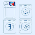 🧼✨ Waschmaschinenreiniger Tabs 3in1: Entfernt Kalk & üble Gerüche 💧✅ Sorgt für saubere Wäsche &