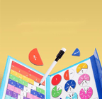 🧩🎨 Magnetisches Bruchpuzzle für Kinder – Entwickelt Feinmotorik & Lernspaß ✨🛡️ Sicher und langlebig für kreative Entdeckungen