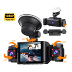 📹🌐 360°-Rundumsicht Parkkamera – 1080p HD & Loop-Aufnahme 🚨📦 Sofort einsatzbereit: perfekt für Einparkhilfe & Überwachung. Mit Bewegungserkennung & Nachtsicht.