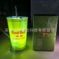 🥤✨ Wasseraktivierter LED-Leuchtbecher mit Strohhalm – Farbwechsellicht für Partys, Bars & Events, langlebig, spülmaschinenfest, sofort leuchtend bei Flüssigkeitskontakt 🌟🎉