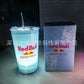 🥤✨ Wasseraktivierter LED-Leuchtbecher mit Strohhalm – Farbwechsellicht für Partys, Bars & Events, langlebig, spülmaschinenfest, sofort leuchtend bei Flüssigkeitskontakt 🌟🎉