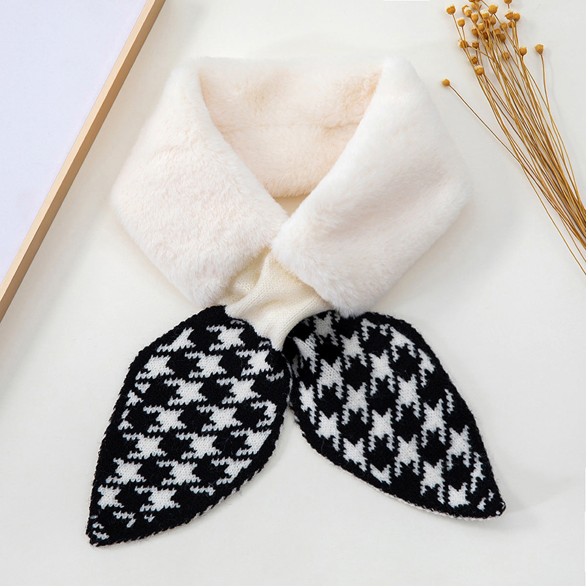 🧣🔥 Wärmender Plüschschal aus nachhaltiger Baumwolle – ultraweich, langlebig & perfekt für kalte Tage! ❄️✨