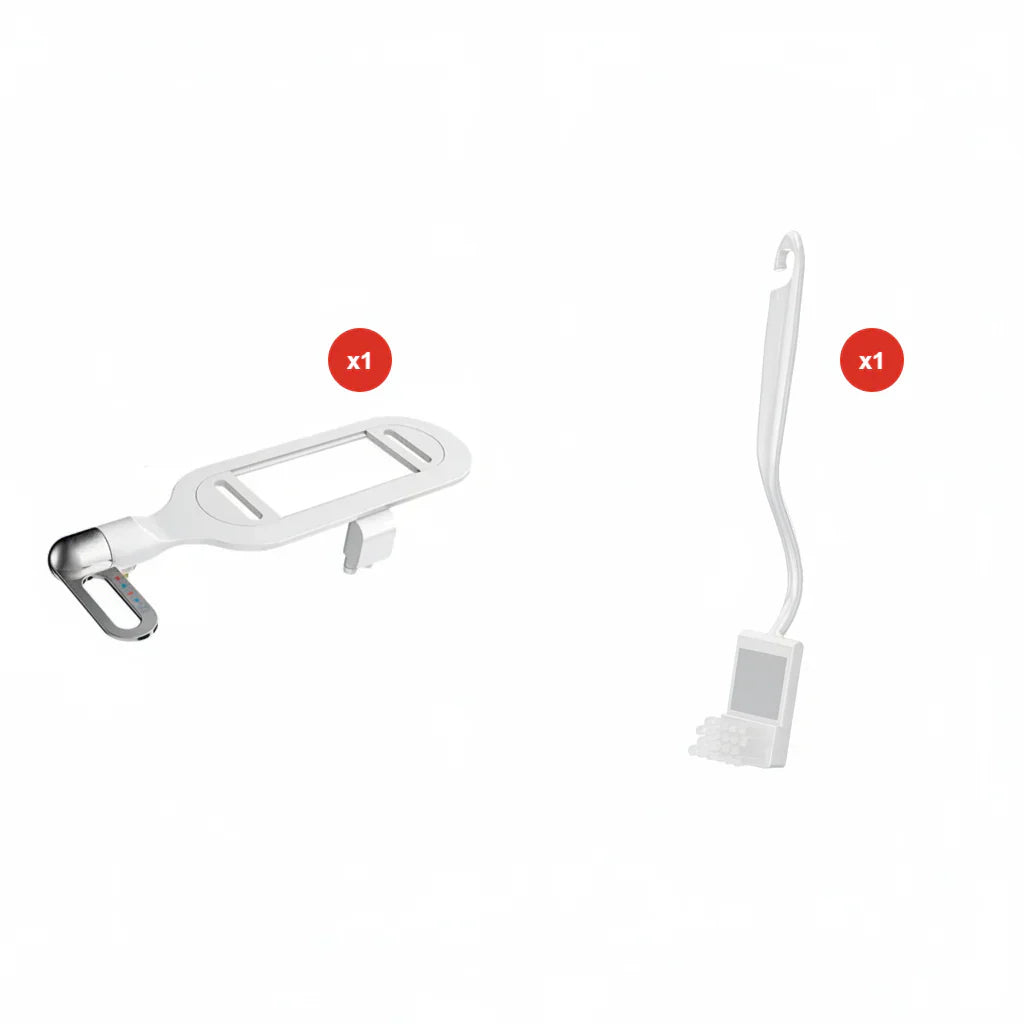 🚽💧 Nichtelektrischer Bidet-Aufsatz mit Doppeldüse 💦✨ – Hygienische Selbstreinigung & einfache Montage. Für mehr Frische und Sauberkeit im Alltag. Optimale Toiletten-Hygiene ohne Strom.