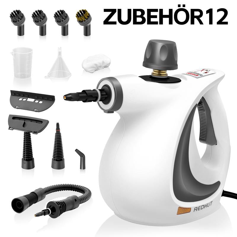 🚀🌟 All-in-One Dampfreiniger: Schwere Fette & Bakterien in 15 Sek. weg – chemiefrei, kraftvoll für Küche, Bad, Auto 💫✨ Kontinuierliche Reinigung, nachhaltig & effizient.