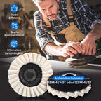 🧽✨ Wollpolierscheibe für Winkelschchleifer – Hochglanz-Spiegelfinish! 🚀⚡ Langlebig, vielseitig & ideal für Auto, Metall & Stein. Jetzt 53% Rabatt sichern! 🔧💯