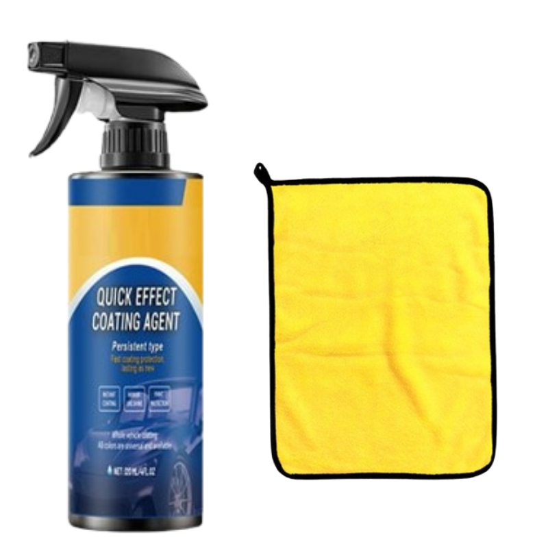 🔥🎁 Fortschrittliches Auto-Schnellbeschichtungsspray – 49% Rabatt heute! 💧✨ Sorgt für langanhaltenden Glanz & effektiven Schutz lackierter Oberflächen. Einfache Anwendung.