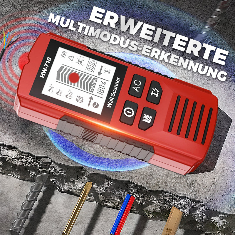 🔍🏗️【Handheld-Metall-/Wanddetektor】Mit 40% Rabatt – Präzise Ortung & Multifunktions-Scan in Einem! 💡⚙️ Sofort Erkennen von Metall und Hohlräumen.