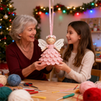 🌟🌟Black-Friday-Mega-Angebot – 60 % Rabatt!💖Häkeln Sie Ihren eigenen Engel – Komplettes Bastelset🔥2 Artikel+ kostenloser Versand🔥