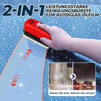 💥NEUJAHRSVERKAUF 49% RABATT🔥2-in-1 Leistungsstarke Reinigungsbürste für Autoglas-Ölfilm