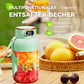 💥💥Sommer Heißer Verkauf ❄️Multifunctional Tragbare Saftpresse Tasse mit Digitalanzeige