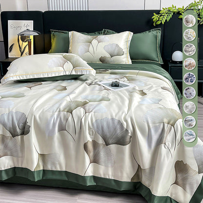 🔥Sommerlimitiertes Angebot 50% Rabatt🌸Kühlendes atmungsaktives Blumenbettlaken (4-teiliges Set)