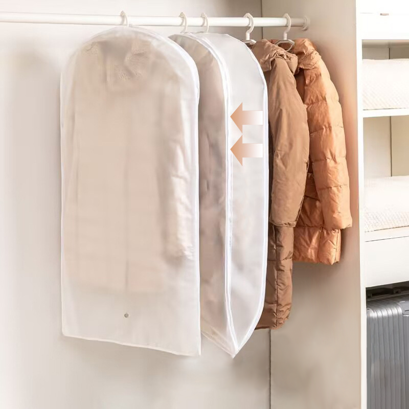 🔥2025 HEISS✨️Platzsparender hängender Kleidersack mit Selbstkompressionsreißverschluss