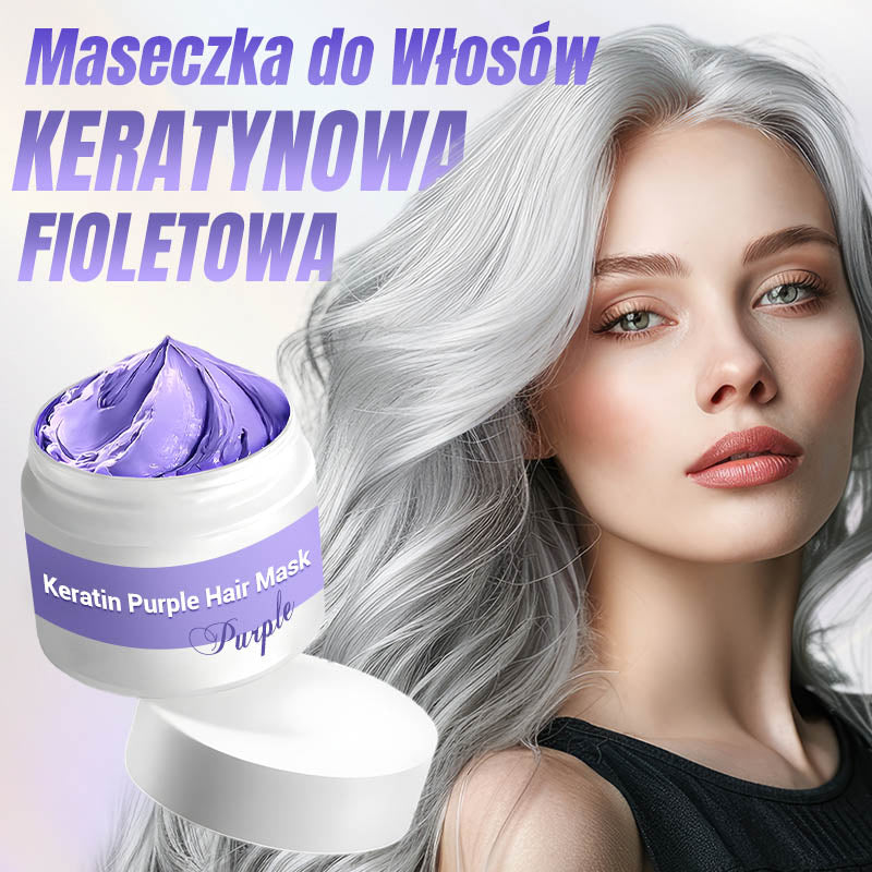 🌿✨ Keratin Lila Haarmaske 🌸💜 – Intensive Pflege für geschmeidiges Haar & unwiderstehlichen Glanz. Ideal für trockenes, strapaziertes Haar. Verwöhnt & repariert für ein gesundes Haargefühl. Lass die Haare im Wind wehen!