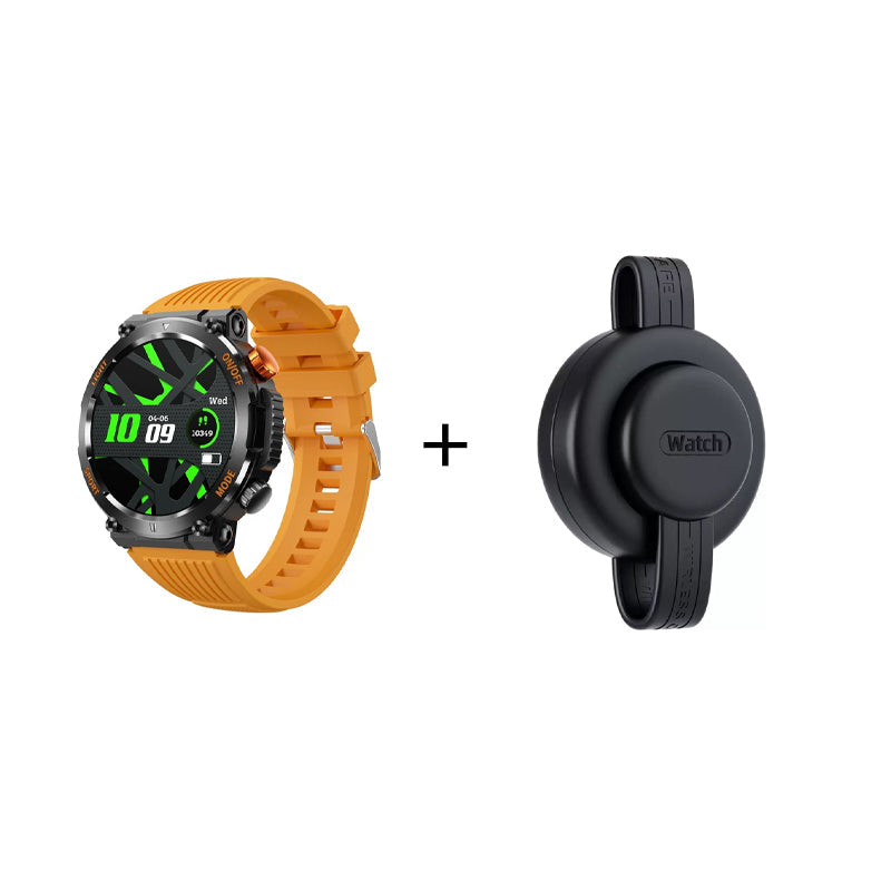 ⌚🏃 GPS-Sportuhr mit Herzfrequenz & Multisport-Modi 🌲💧 60% Rabatt – Wasserdicht für Outdoor & Fitness, ideal zum Laufen & Wandern
