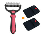 🐾🐾 Doppelpack-Spardeal: 2 kaufen, 1 gratis! 🧼🐱 Professionelles Fellpflege-Enthaarungstool für Hunde & Katzen – entfernt sanft lose Haare, schonend zur Haut, leicht zu reinigen.