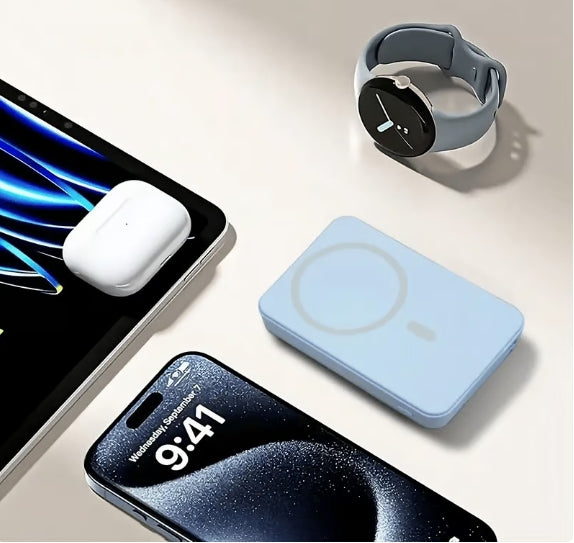 ⚡🔋 Jetzt 60% sparen! Magnetische 20W Powerbank 10000mAh – Kabellos & Schnellladung 🧳⚡ Ideal für Reise: Kompakt, langlebig & voll kompatibel mit MagSafe.