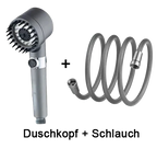 🏆Luxus-Duschkopf für Hautpflege & Massage - 3 Spray-Modi mit Wassersparender Technologie für Verjüngendes Duscherlebnis 💎🌊