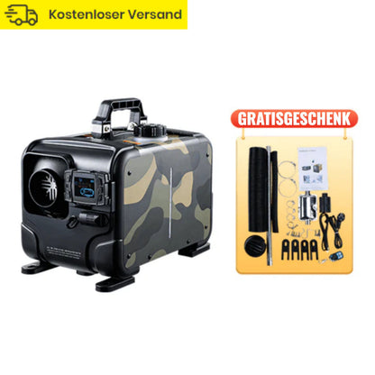 🔈🔈 Bestseller 2026: 8-kW-Diesel-Luftheizung ⛵📱 App- und Bluetooth-Steuerung, 12 V/24 V, leiser Schlafmodus + Display mit Kohlenmonoxid-Alarm, geeignet für Wohnmobile und Boote 🔥🌡️